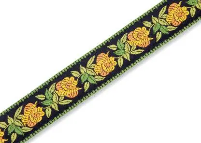 Levy's 2" gitarreim i bomull, blomster MC8JQ-004 