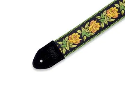 Levy's 2" gitarreim i bomull, blomster MC8JQ-004 