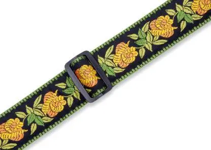 Levy's 2" gitarreim i bomull, blomster MC8JQ-004 