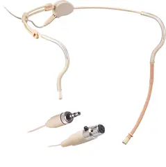 JTS CM-214T Hodebøylemikrofon Omni,Beige 3.5mm (Sennheiser), TA4F (JTS/Shure)
