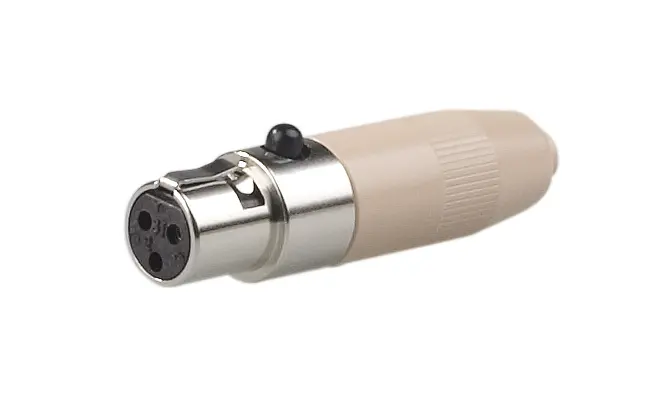 JTS plugg for JTS myggmikrofon TA3F for AKG m.fl. 