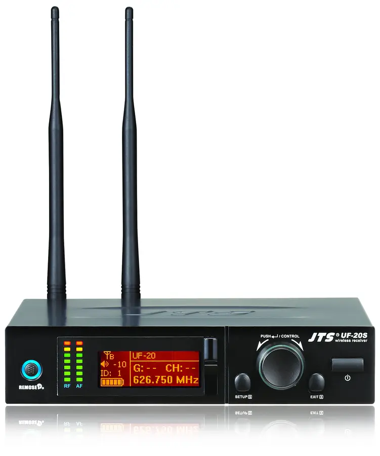 JTS UF-20S Trådløs mottaker 1 kanal - 606-681MHz 