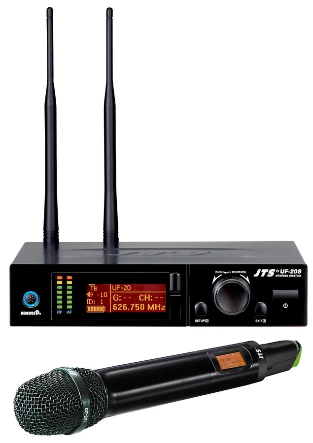 JTS UF-20S/JSS-20 Trådløst system m/ håndholdt - 624-694 MHz 