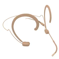 JTS CM-8085 Hodebøylemikrofon omni Beige. Utskiftbar kabel. HQ kapsel