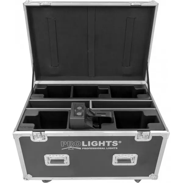 Prolights FCLSUNBLAST Flightcase for 6x SUNBLAST, foam shells inkl. 