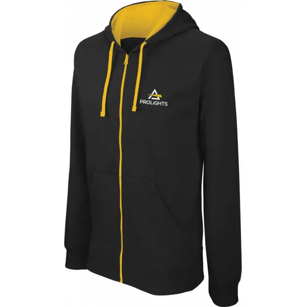 Prolights hoodie Sort. Størrelse M 