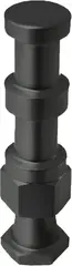 KUPO KS-020B 16mm snap in adapter Sort
