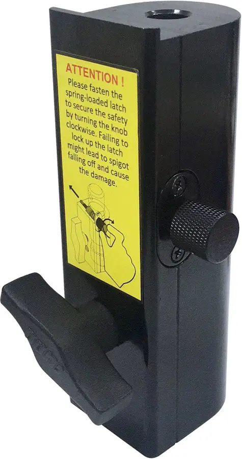 KUPO KS-089B Ø28mm hun mottaker Sort. SWL 100Kg. TUV 