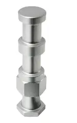 KUPO KS-020 16mm snap in adapter Aluminium