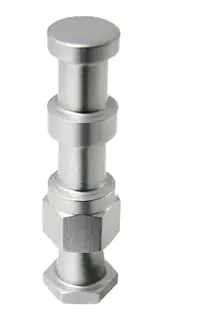 KUPO KS-020 16mm snap in adapter Aluminium