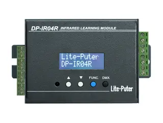 Liteputer DP-IR04R IR modul m/lærefunks. Strømforsyning 12VDC (ikke inkludert)