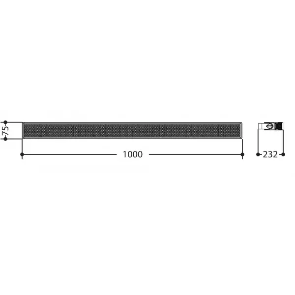 Prolights SUNBAR2500MAX LED Strobe 1728x1.3W White LED 