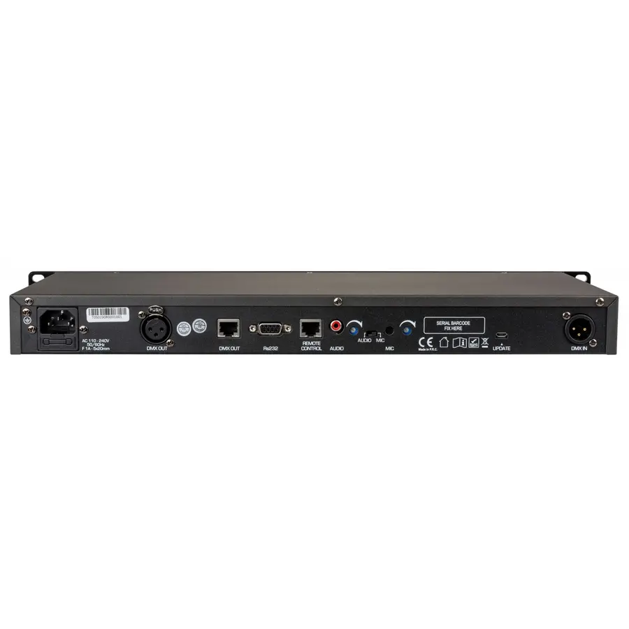 JB Systems DMX Recorder 2x8 digit display. 19" rack, 1 U 