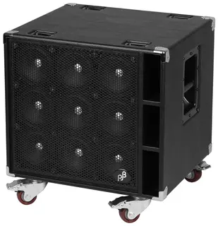 Phil Jones Bass C9 - Compact 9 Basskabinett, 9x5", 900 Watt - Sort