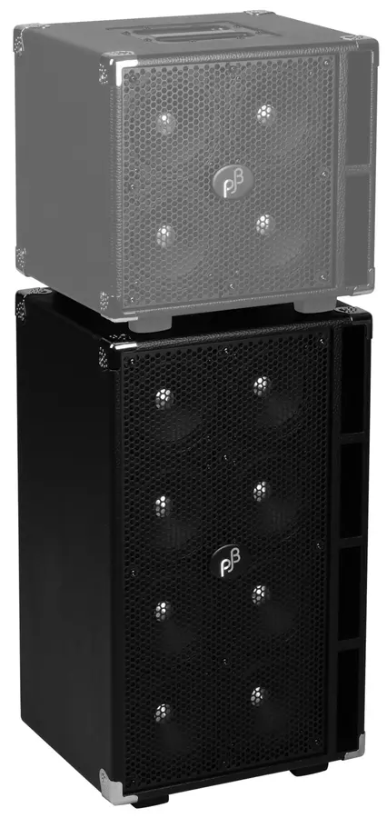 Phil Jones Bass C8 - Compact 8 Basskabinett, 8x5", 800 Watt - Sort 