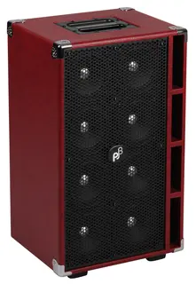 Phil Jones Bass C8 - Compact 8 Basskabinett, 8x5", 800 Watt - Rød