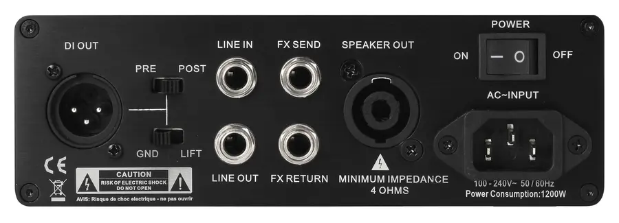 Phil Jones Bass BP-800 Compact Basstopp, 800 Watt 