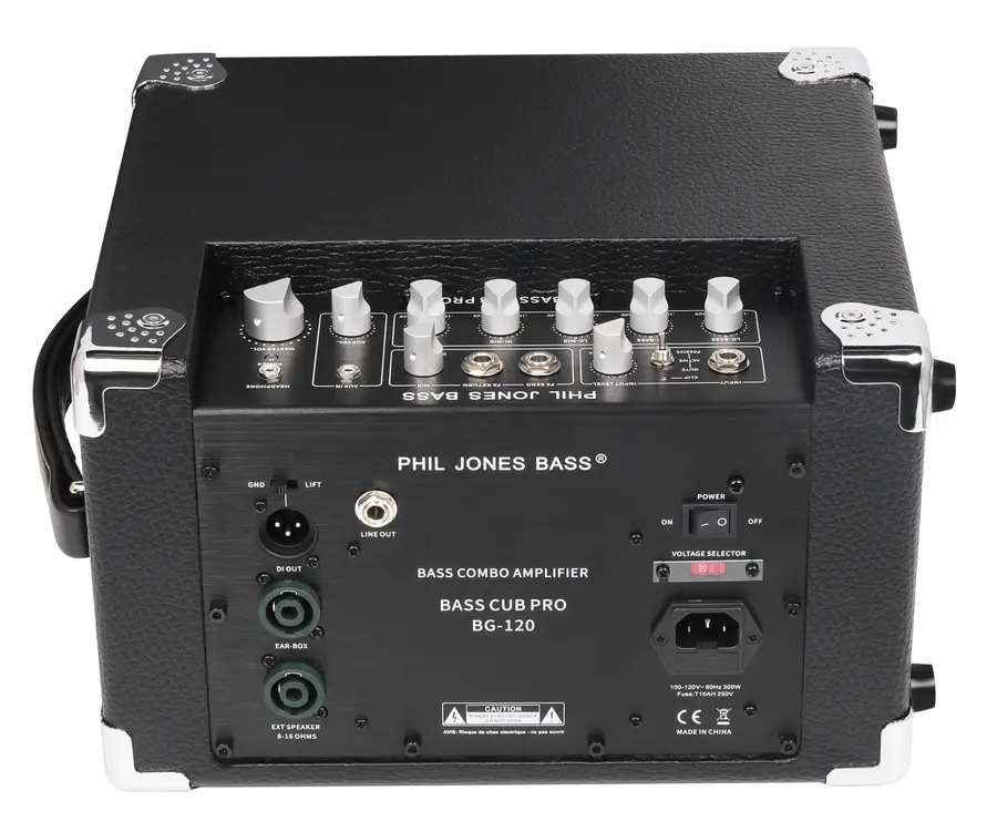 Phil Jones Bass BG-120 Bass Cub Pro Bass Combo, 120 Watt - Sort 