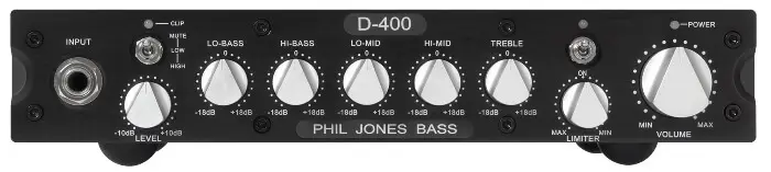 Phil Jones Bass D-400 Compact Basstopp, 350 Watt 