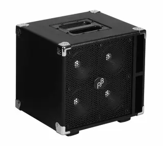Phil Jones Bass C4 - Compact 4 Basskabinett, 4x5", 400 Watt - Sort