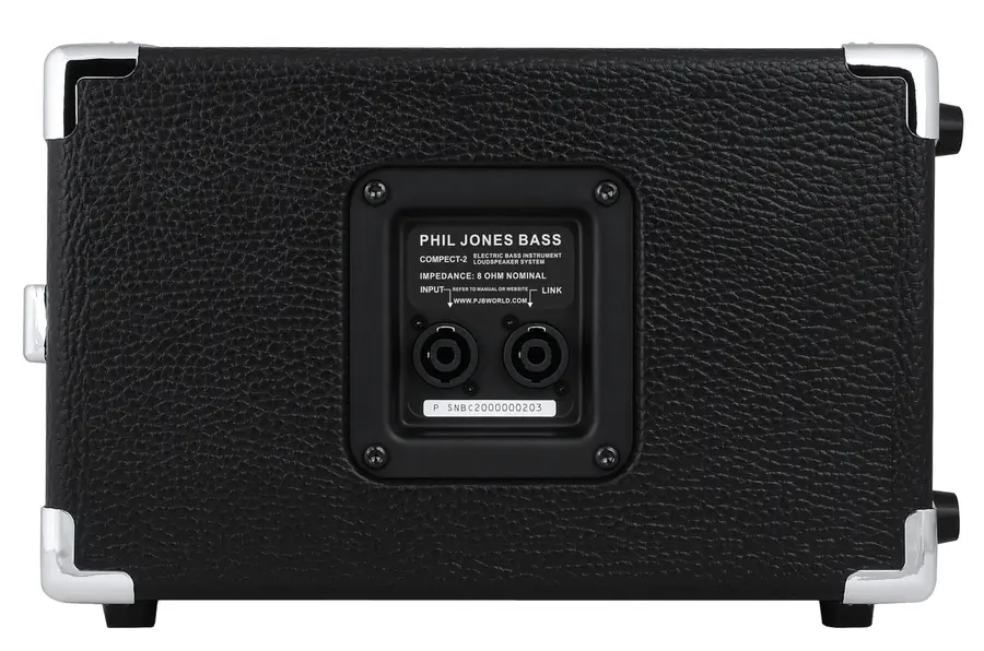 Phil Jones Bass C2 - Compact 2 Basskabinett, 2x5", 200 Watt - Sort 