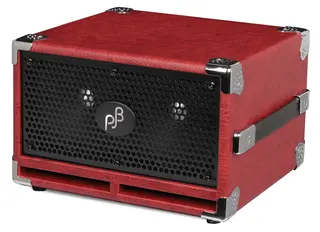 Phil Jones Bass C2 - Compact 2 Basskabinett, 2x5", 200 Watt - Rød