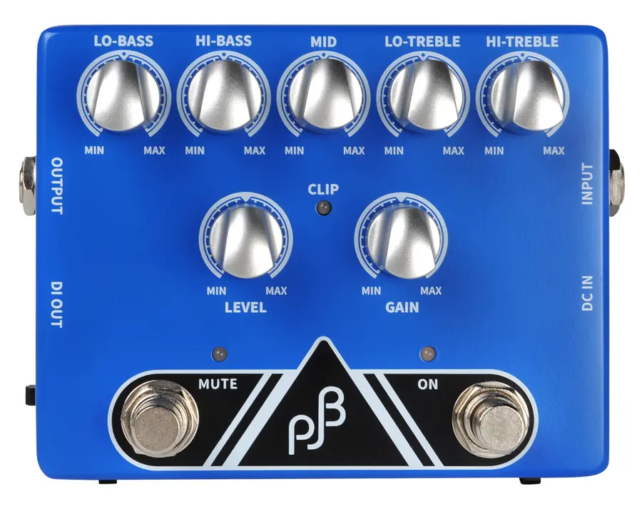 Phil Jones Bass PE-5 Pedal Bass Preamp/5-Band EQ/Direct Box/Boost 