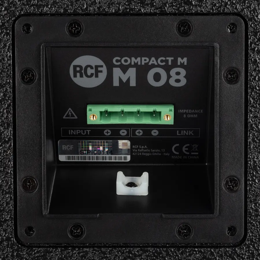 RCF COMPACT M 08 passive speaker system 8in+ 1in, 200W 