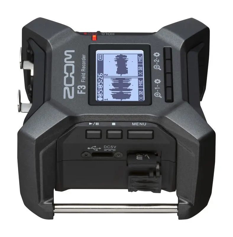 Zoom F3 Kompakt 2-spors feltopptaker, 32 bit 