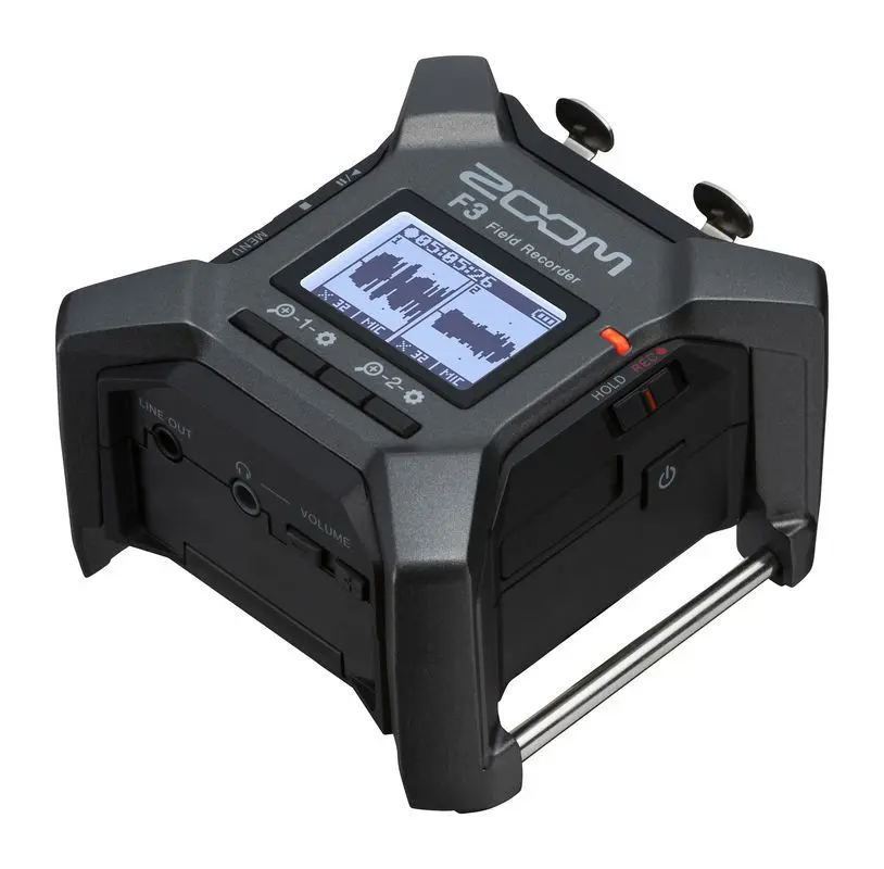 Zoom F3 Kompakt 2-spors feltopptaker, 32 bit 
