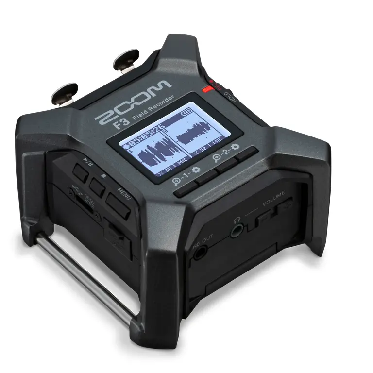 Zoom F3 Kompakt 2-spors feltopptaker, 32 bit 