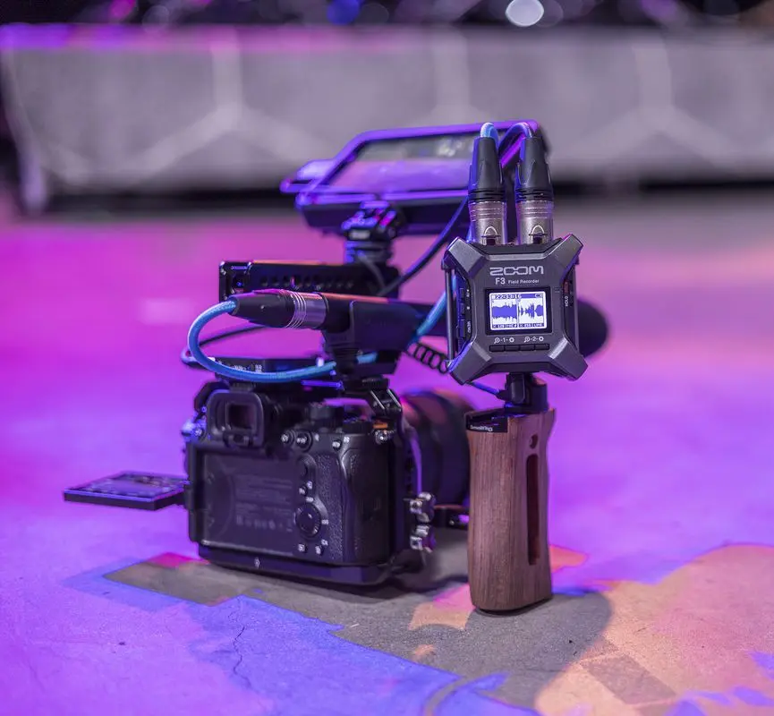 Zoom F3 Kompakt 2-spors feltopptaker, 32 bit 