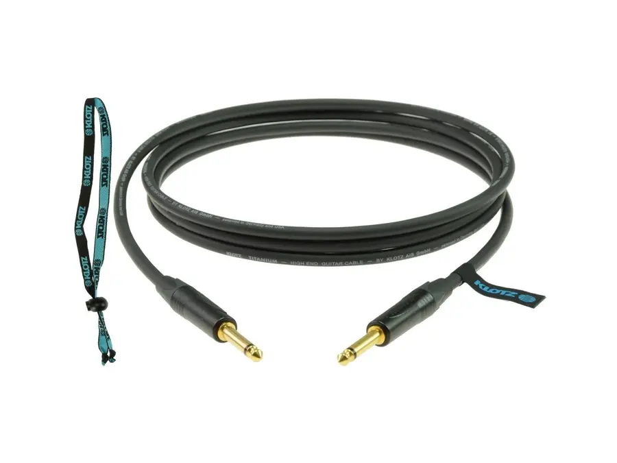 Klotz TI-PP TITANIUM supreme guitar cable straight 4,5m 
