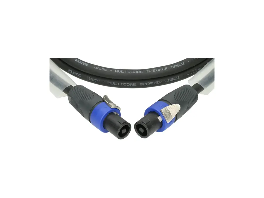 Klotz SC3 SpeakON 4p F/F - plast 4 X 2.5mm2 PVC 1 m 