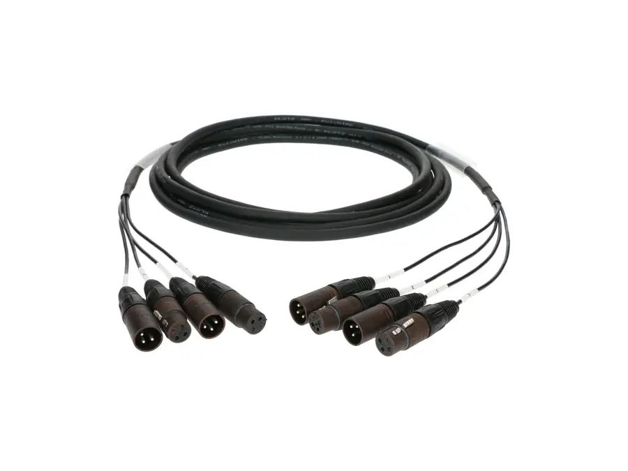 Klotz S04FMX 4 ch loom ana 2/2 XLR f/m - 2/2 XLR. m/f 6m 