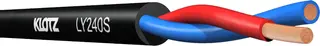 Klotz LY240 twinaxial speaker cable black 2x4.0 100m