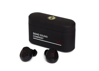 Soho W1 Trådløse øreplugger med innebygd powerbank - Bass Black