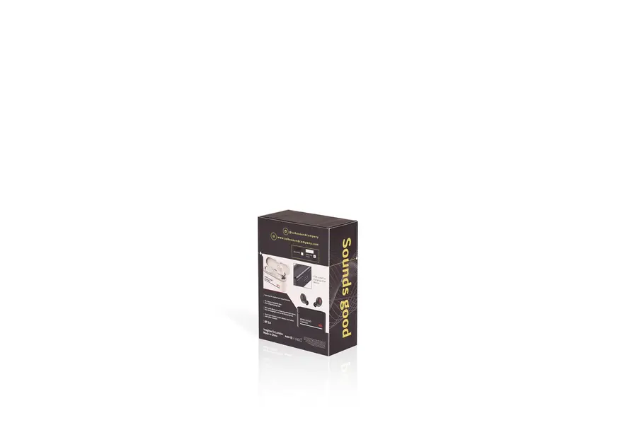 Soho W1 Trådløse øreplugger med innebygd powerbank - Bass Black 