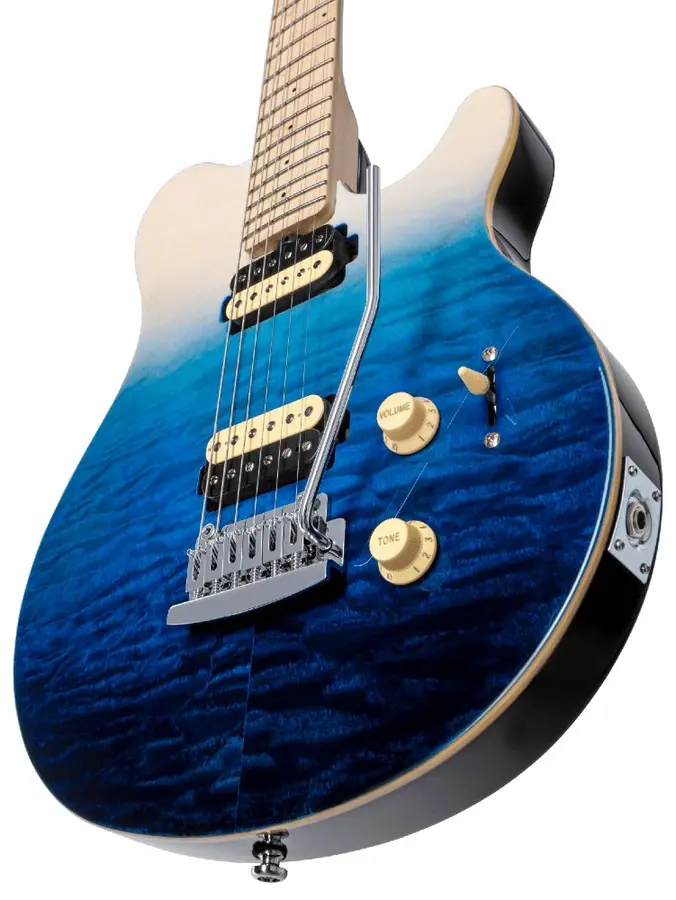 Sterling by Music Man Axis AX3QM Spectrum Blue 