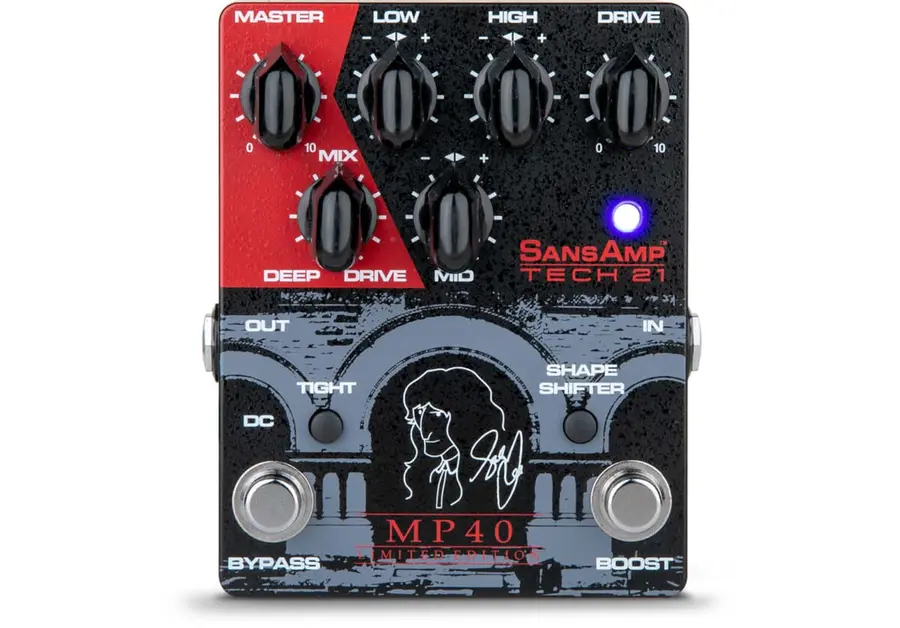 Tech21 Geddy Lee MP40 Signature SansAmp Limited Edition 