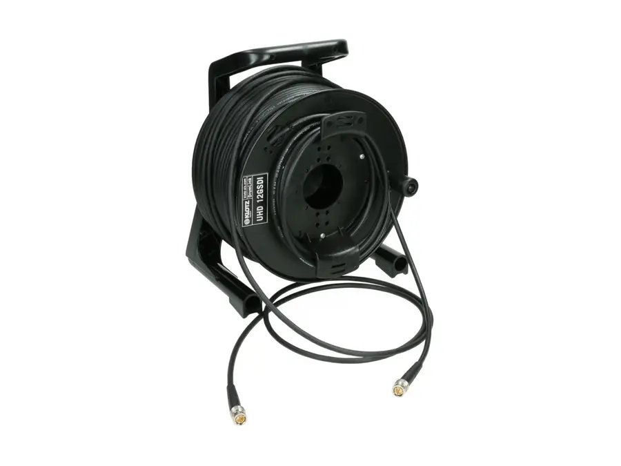 Klotz UHD/4K Plug D&H BNCProM/ProM Video Cable Drum 50m 