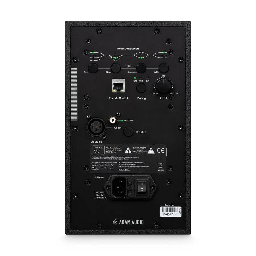 ADAM Audio A4V Active Monitor 4" woofer 