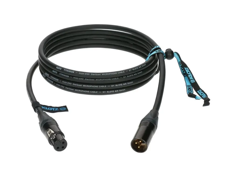 Klotz TI-M TITANIUM supreme StarQuad mic cable 15m 