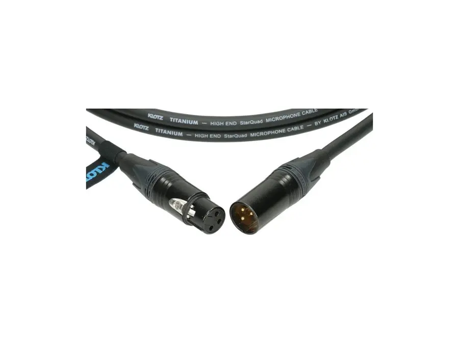 Klotz TI-M TITANIUM supreme StarQuad mic cable 15m 