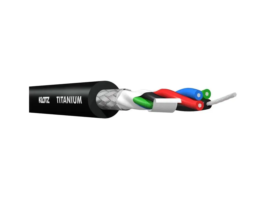 Klotz TI-M TITANIUM supreme StarQuad mic cable 15m 