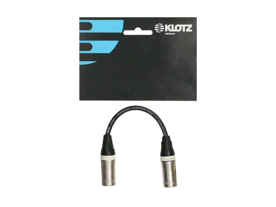 Klotz XLR-MMK XLR adapter cable M - M, Klotz 