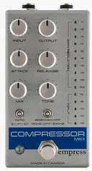 Empress Effects Compressor Mk II Silver