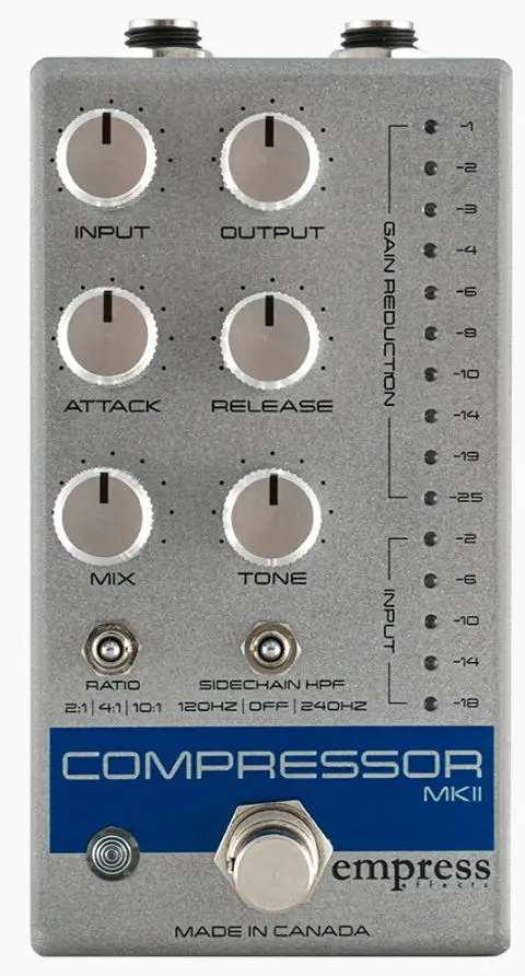 Empress Effects Compressor Mk II Silver 