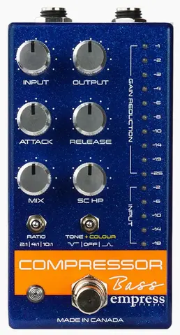 Empress Effects Compressor Bass Blue