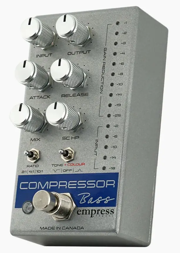 Empress Effects Compressor Bass Silver 